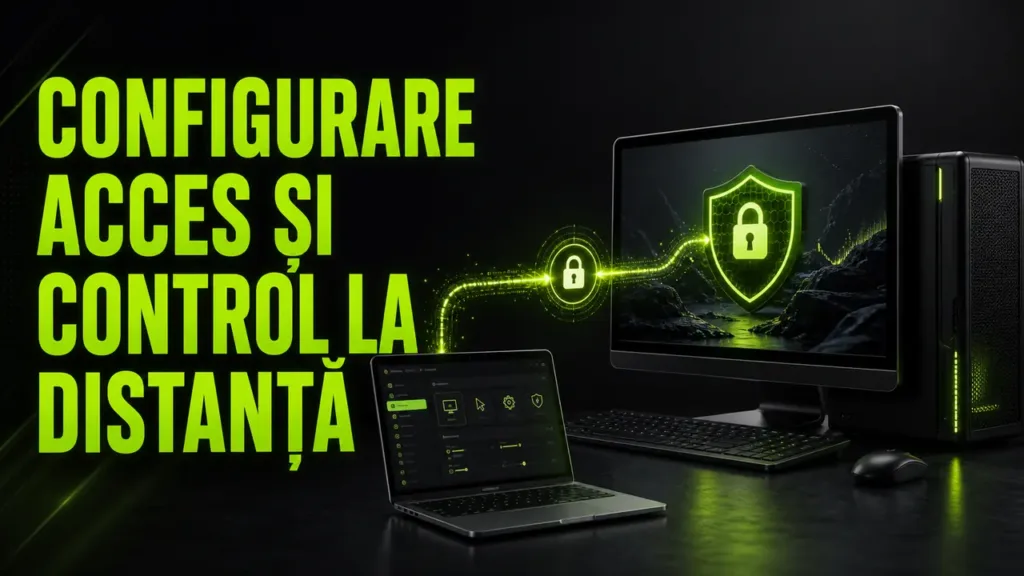 Configurare acces și control la distanță