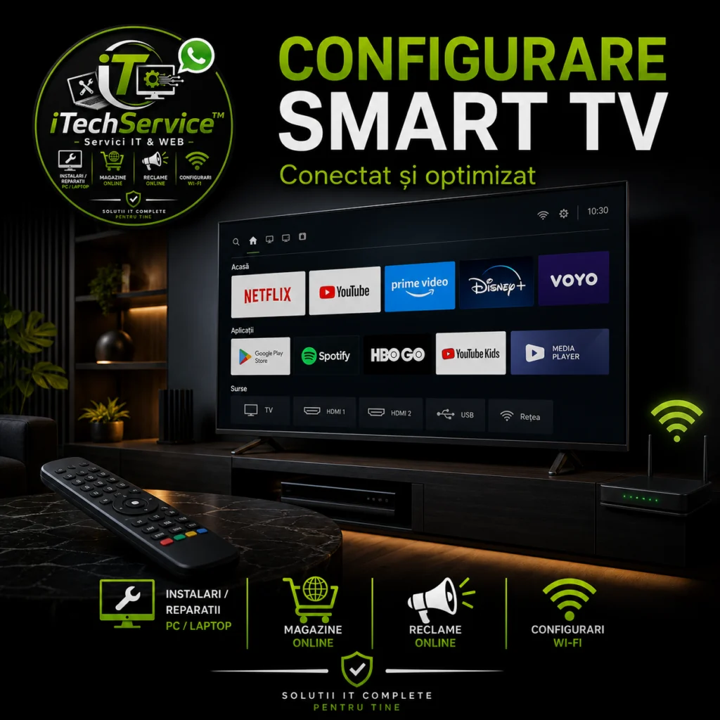 Configurare Smart TV — iTechServiceTM