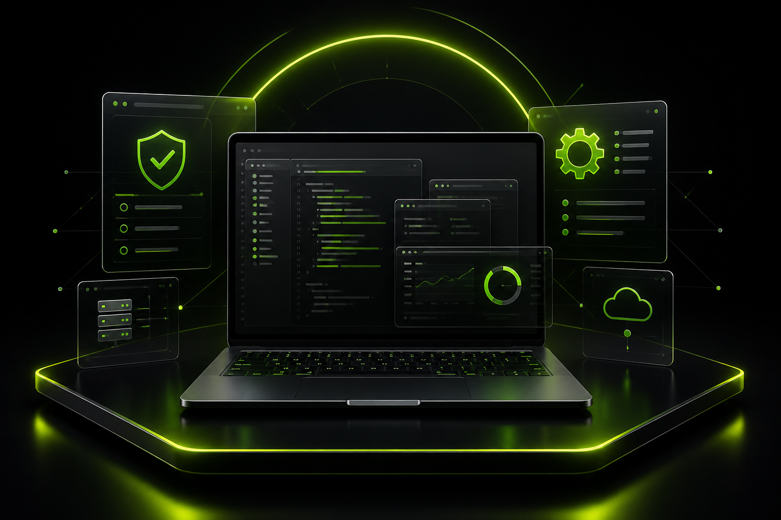 Laptop și interfețe pentru consultanță software