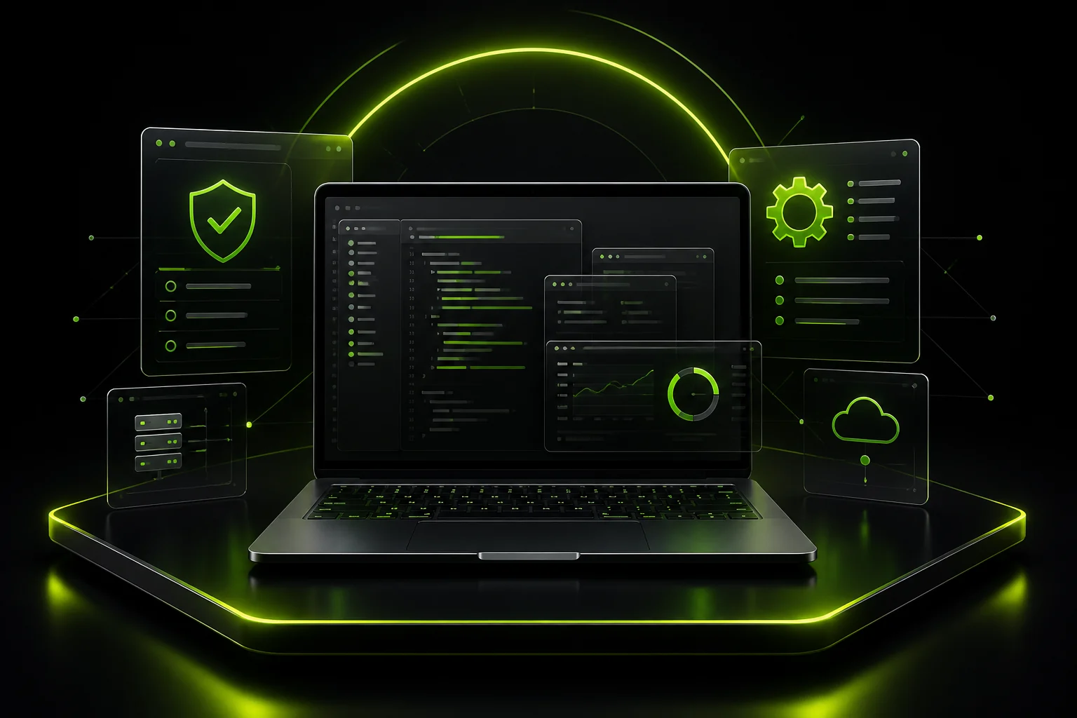 Laptop și interfețe pentru consultanță software
