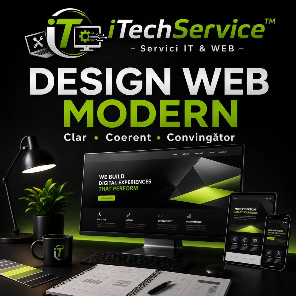 Design web modern — iTechServiceTM