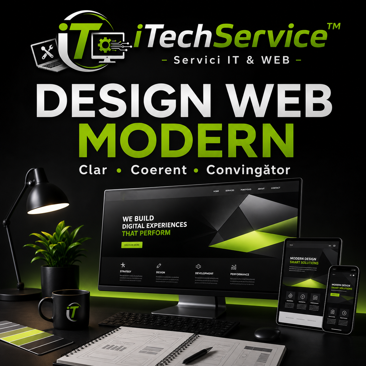 Design web modern — iTechServiceTM