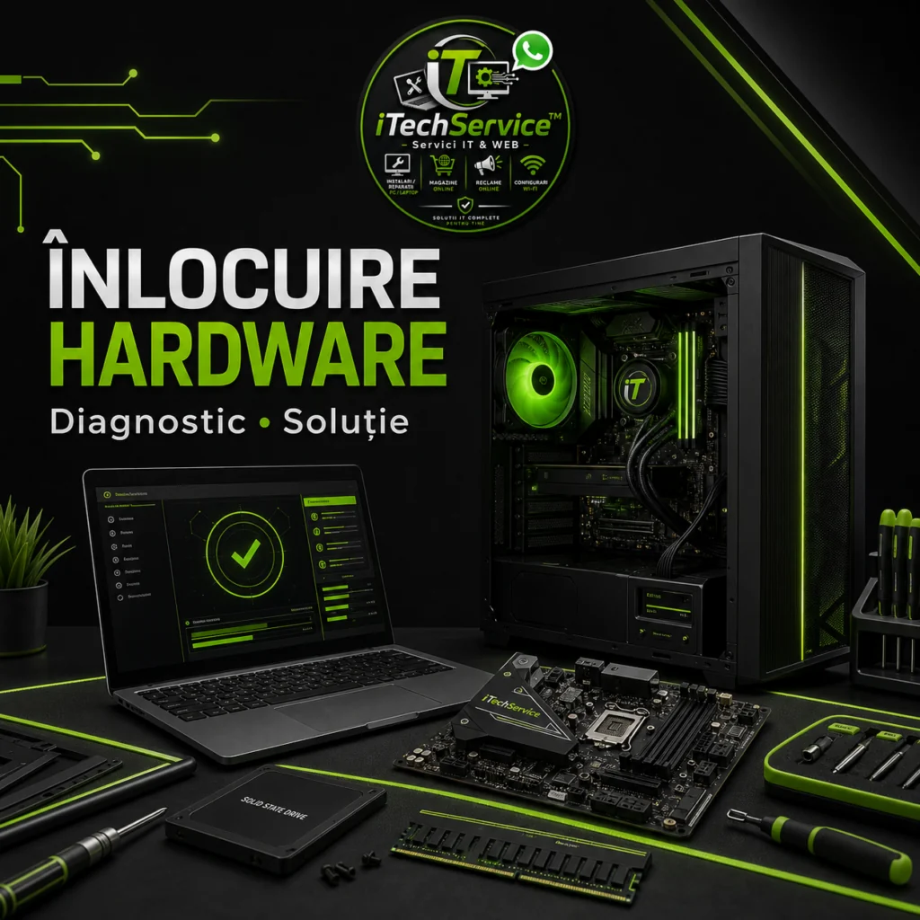 Înlocuire hardware PC / laptop — iTechServiceTM