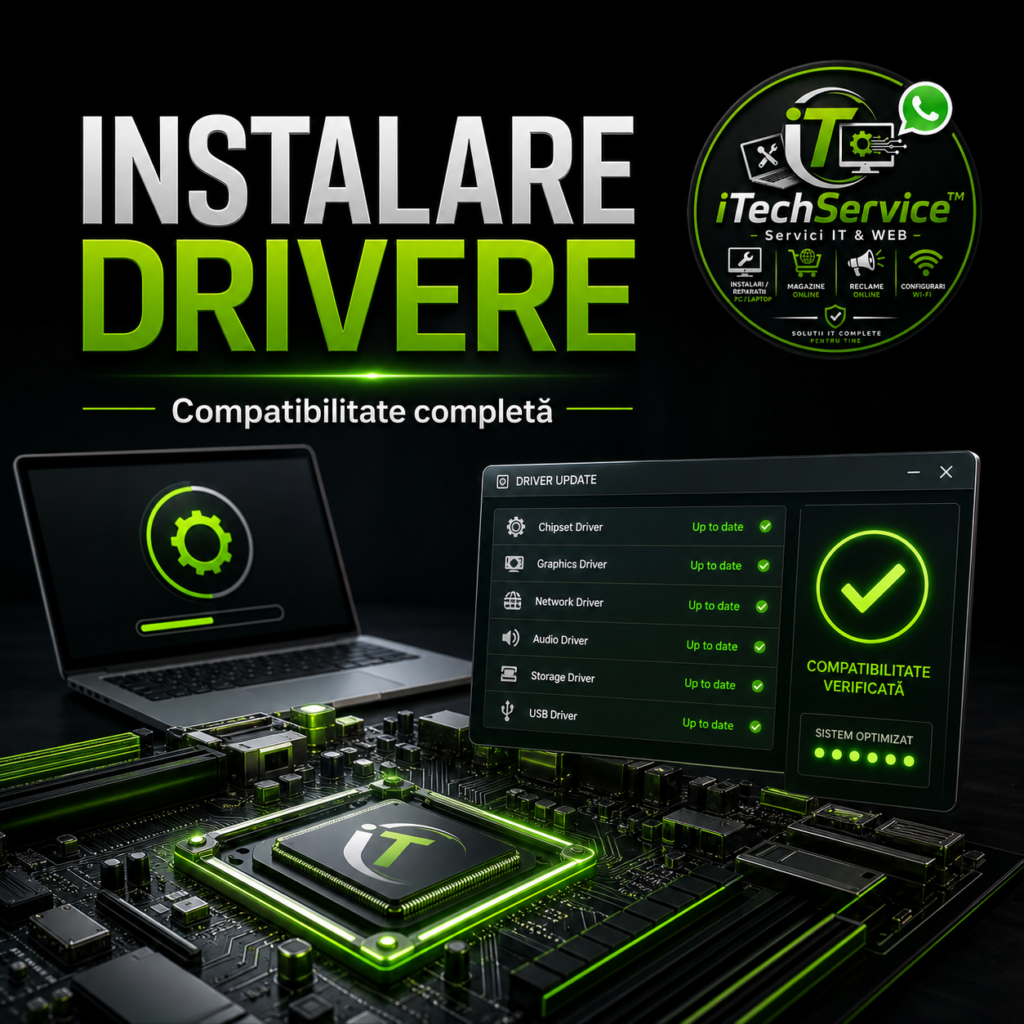 Instalare drivere — iTechServiceTM