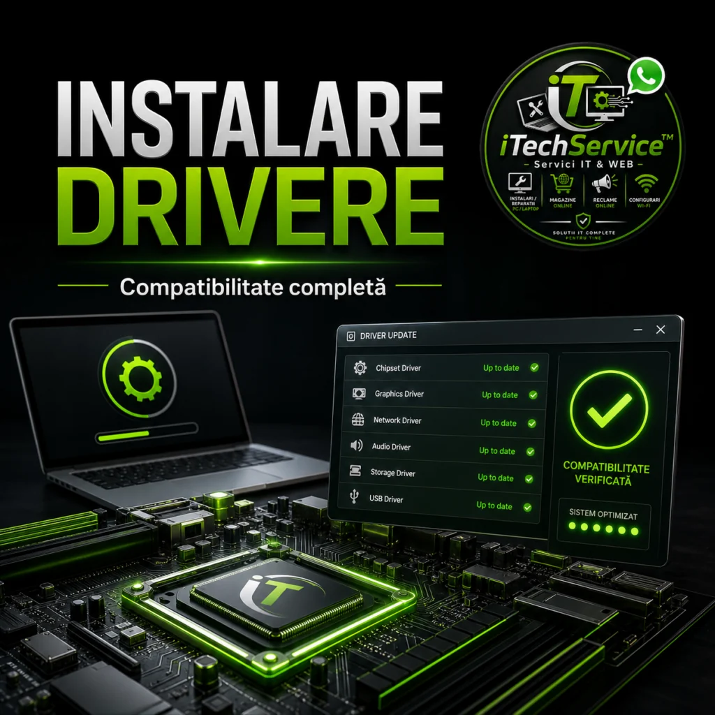 Instalare drivere — iTechServiceTM