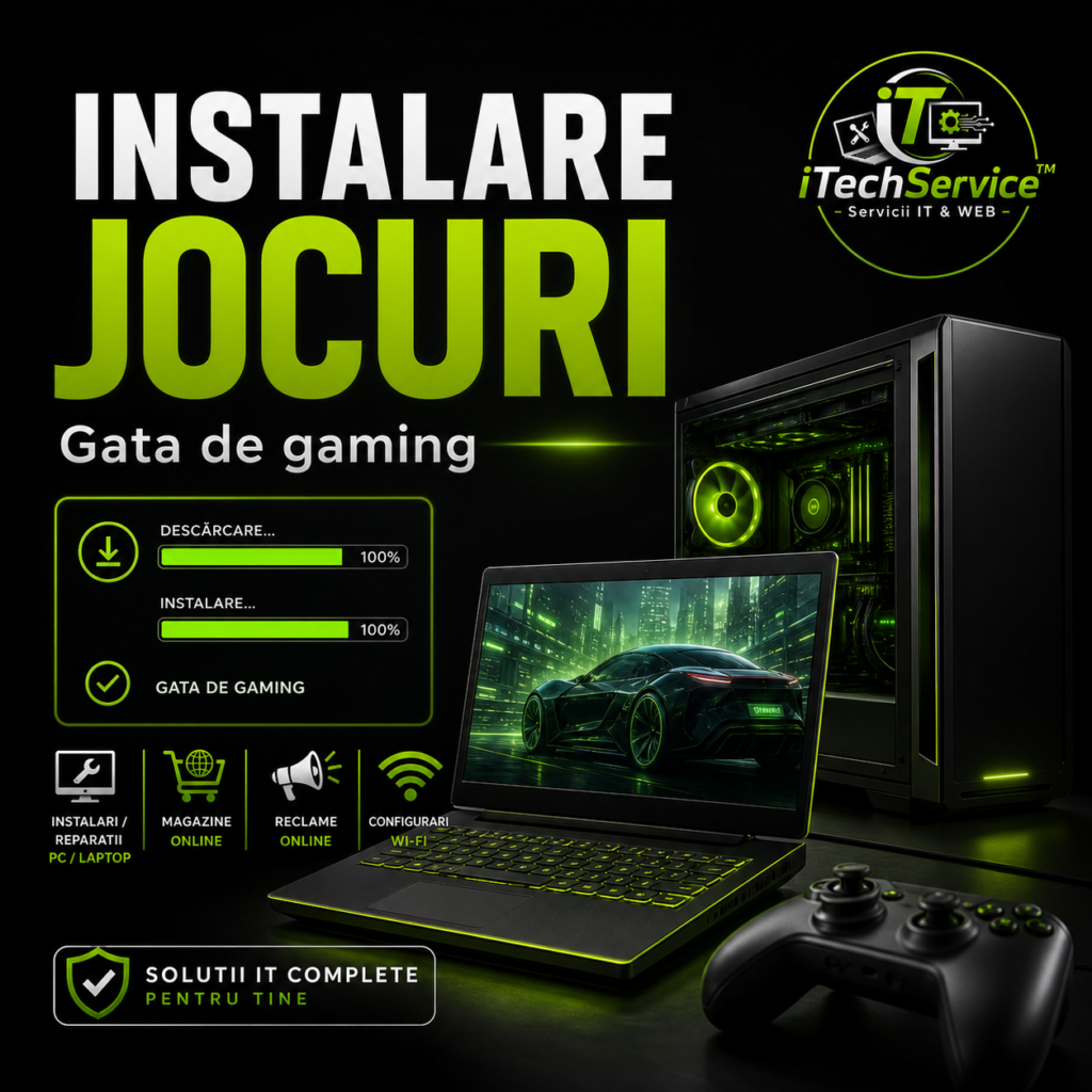 Instalare jocuri — iTechServiceTM