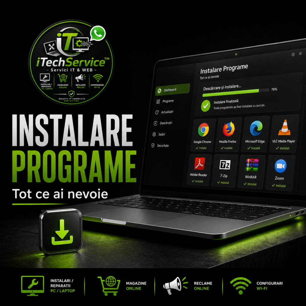 Instalare programe — iTechServiceTM