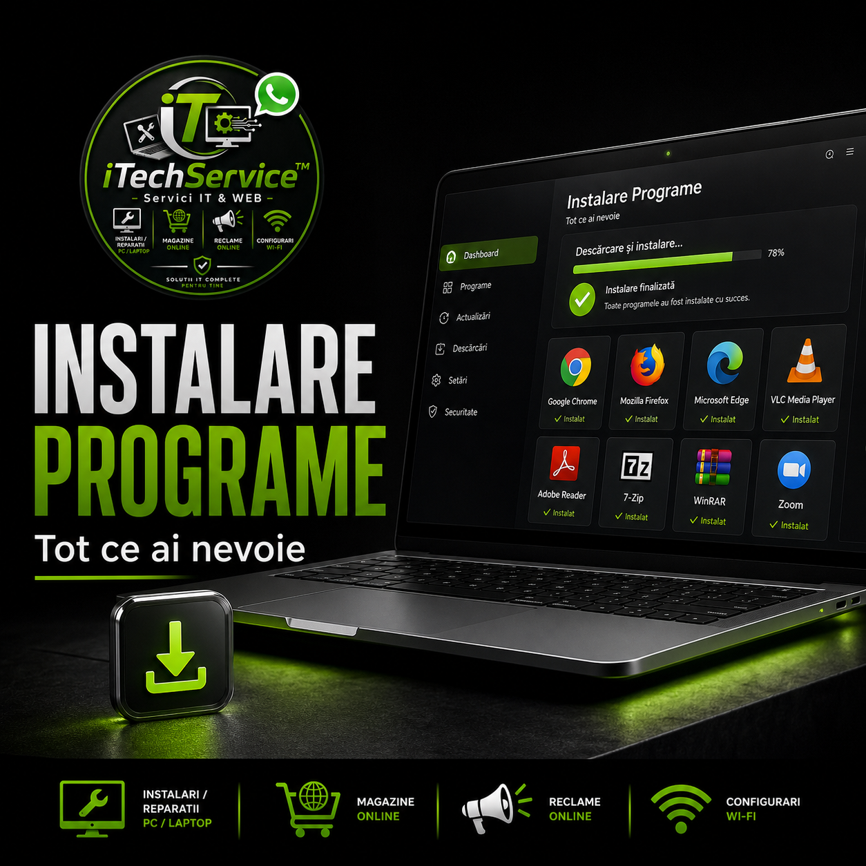 Instalare programe — iTechServiceTM