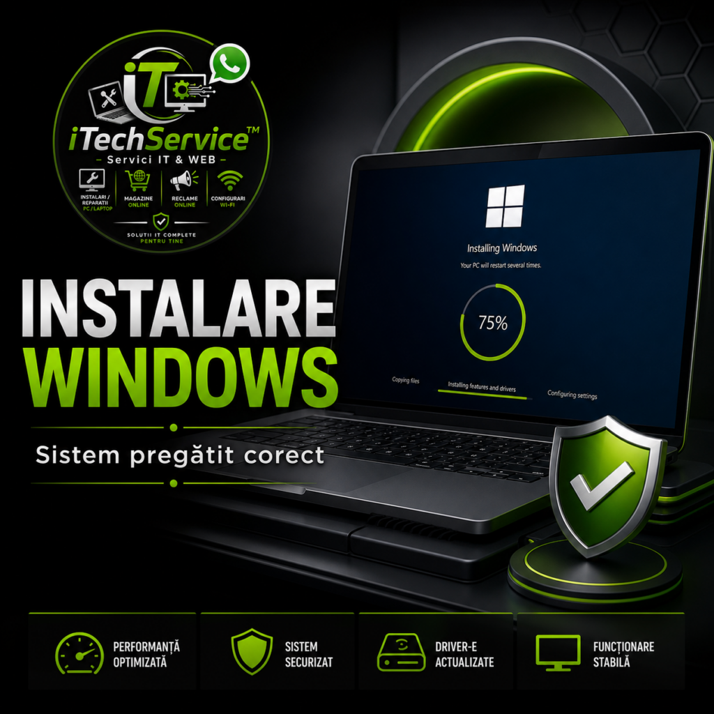 Instalare Windows — iTechServiceTM