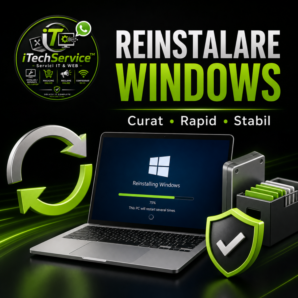 Reinstalare Windows — iTechServiceTM