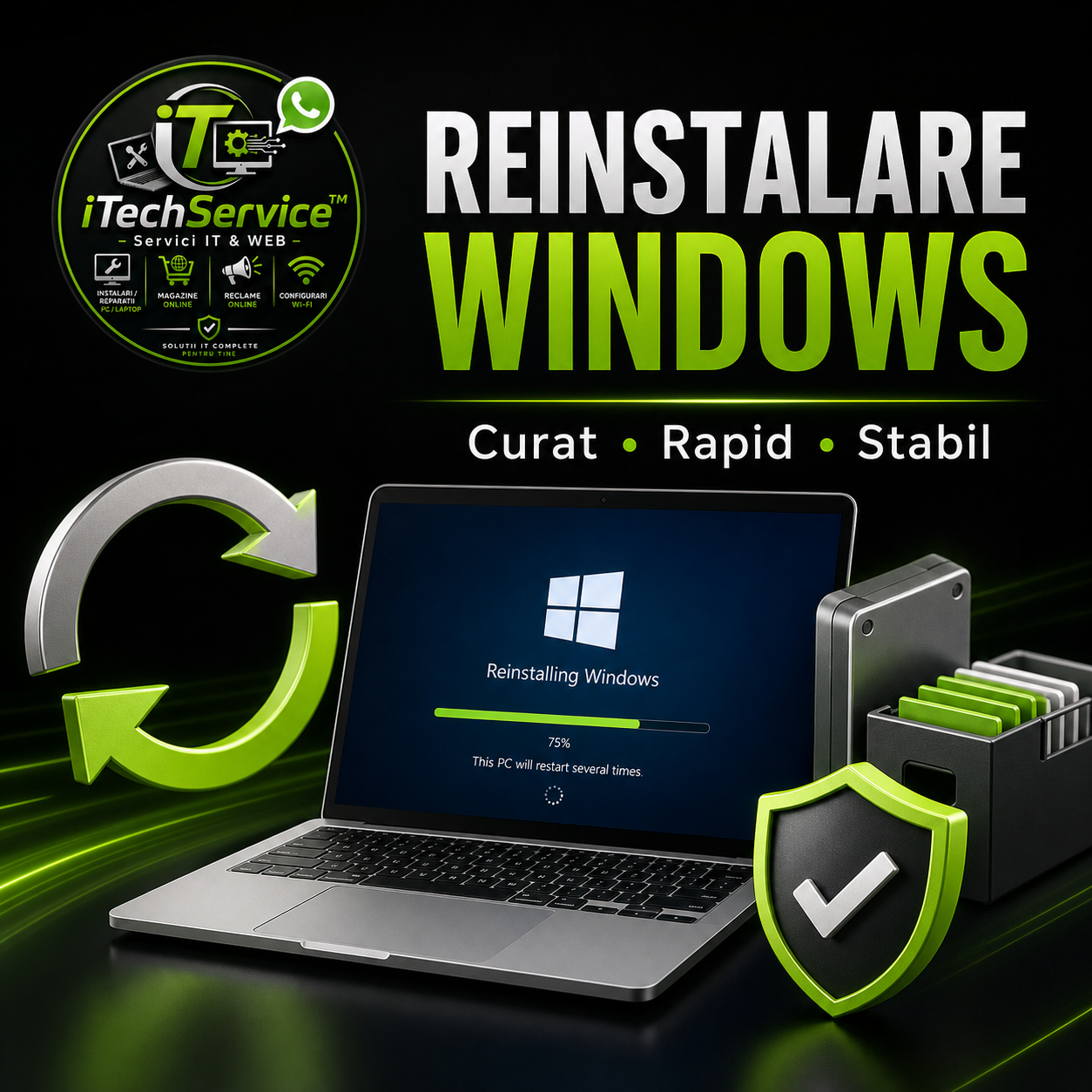 Reinstalare Windows — iTechServiceTM
