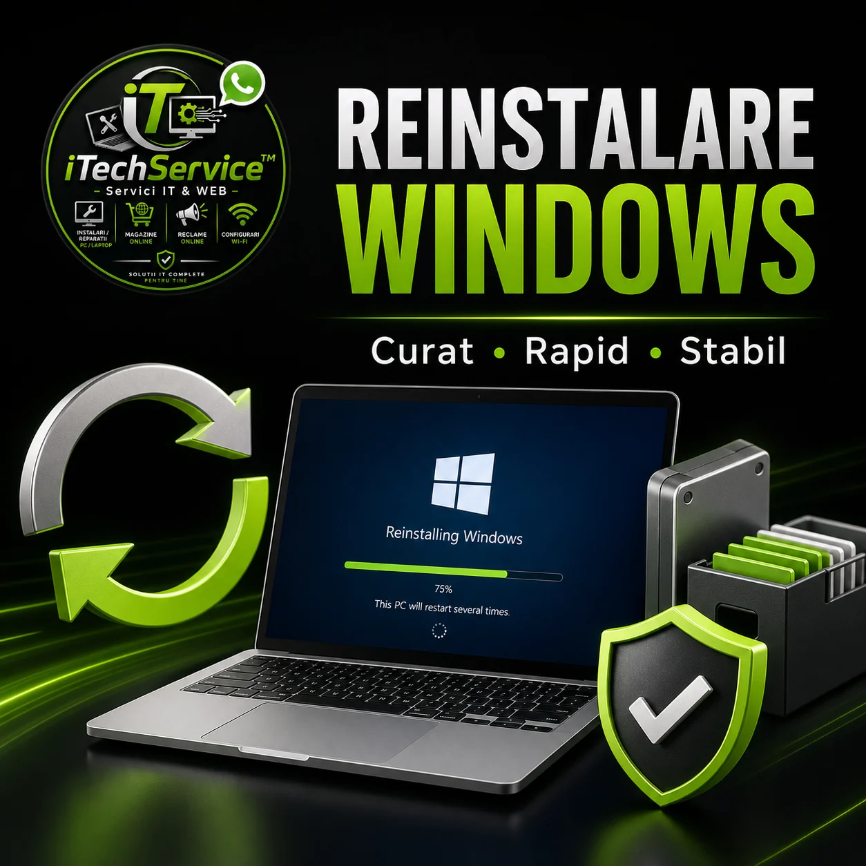 Reinstalare Windows — iTechServiceTM