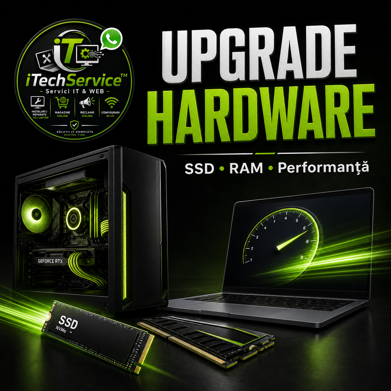 Upgrade hardware PC / laptop — iTechServiceTM