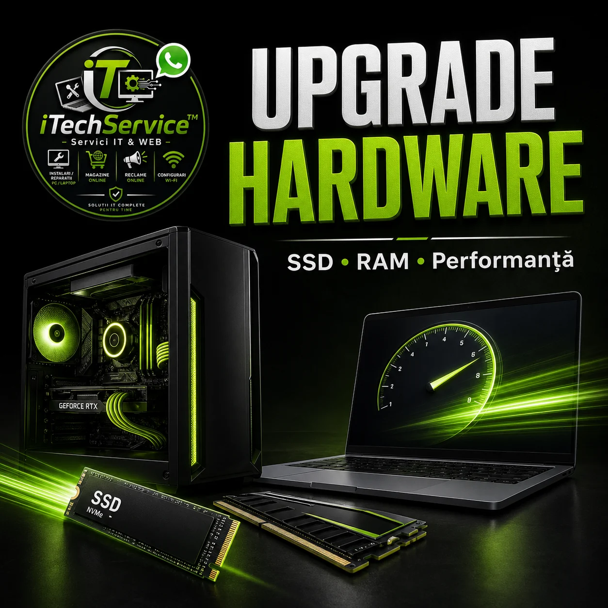 Upgrade hardware PC / laptop — iTechServiceTM