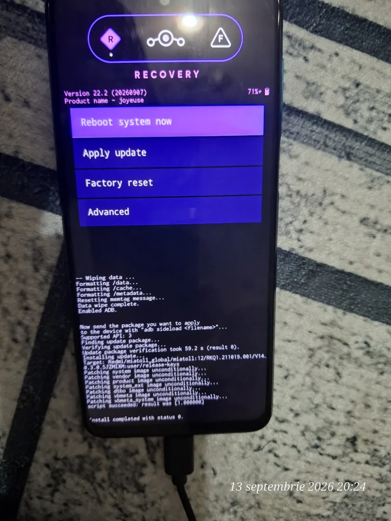 Image from the project "Android 15 re-flashing and Redmi Note 9 Pro battery connection repair" — 7