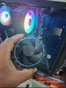 Image from the project „Straightening CPU socket pins and replacing Intel cooler with Arctic” — 1