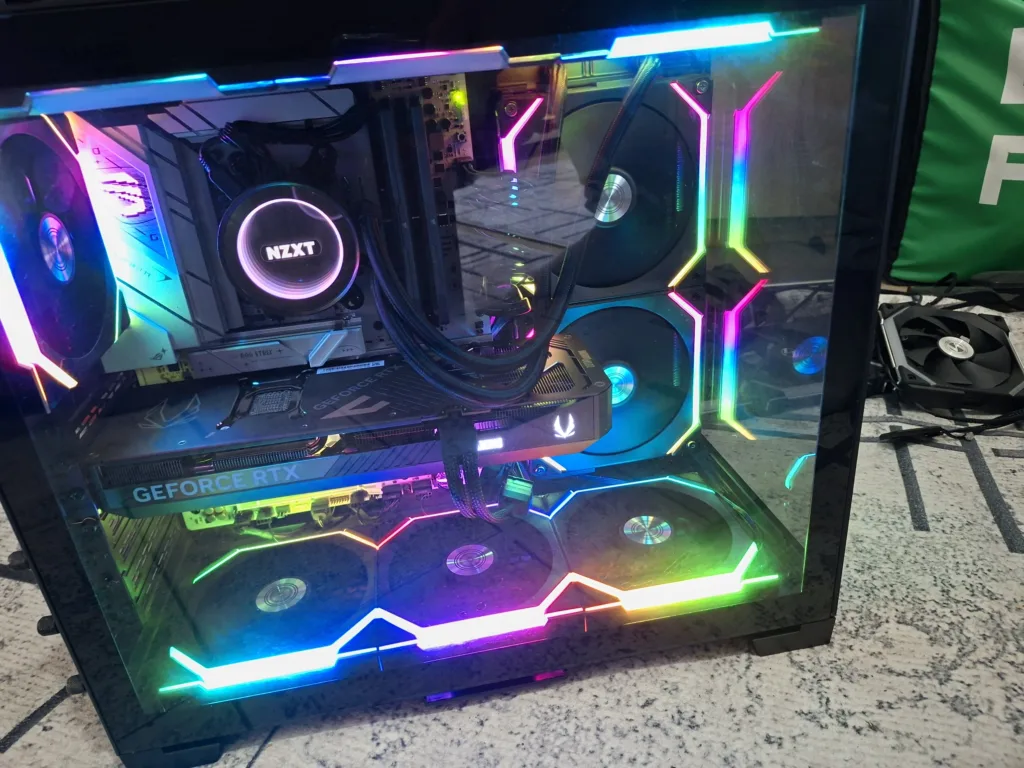 Image from the project "Gaming PC upgrade with Samsung 9100 PRO SSD and Lian Li fans, Jebel" — 3