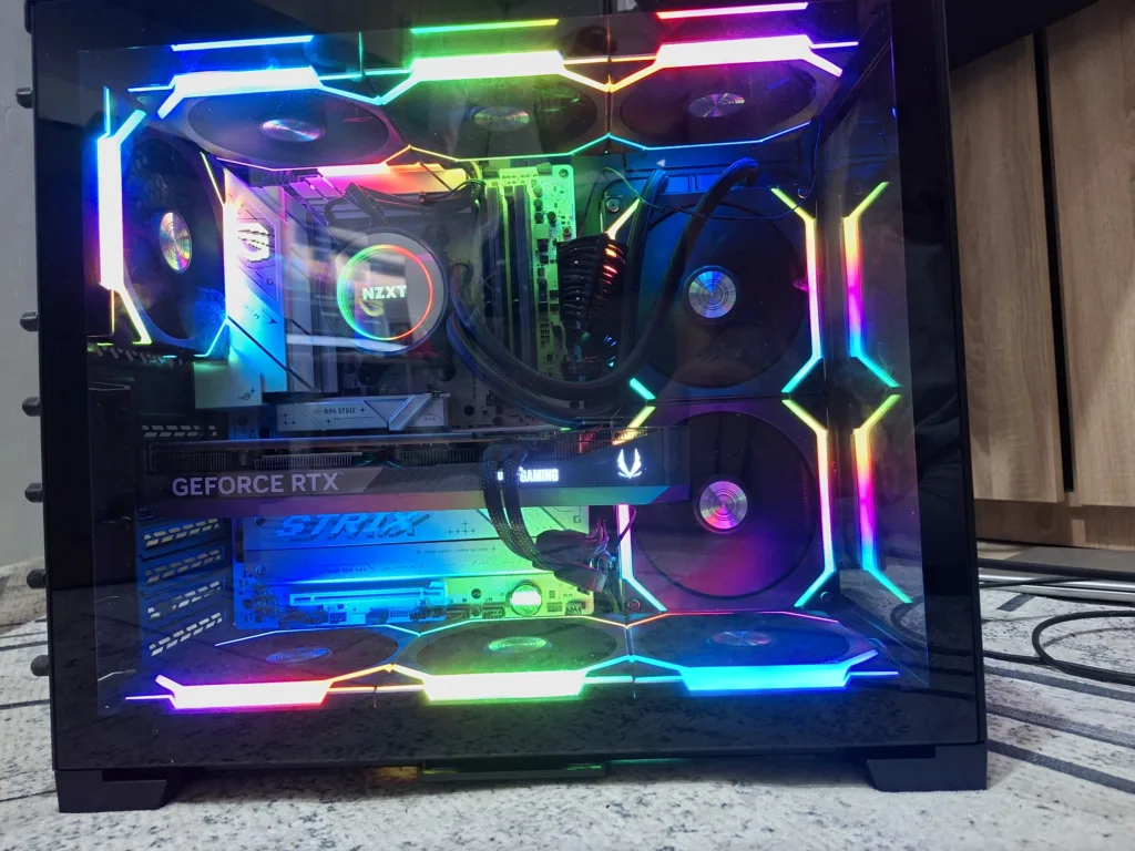 Image from the project "Gaming PC upgrade with Samsung 9100 PRO SSD and Lian Li fans, Jebel" — 1