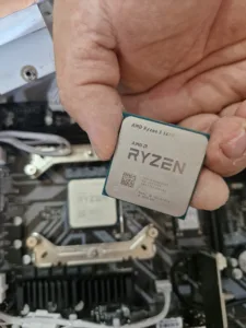 Image from the project „Ryzen 7 5700X3D upgrade and on-site PC cleaning” — 1