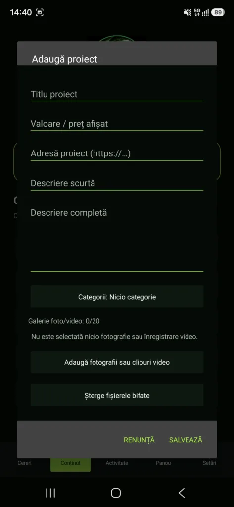 Încărcat din Portofoliu — aplicația iTechServiceTM Mobile