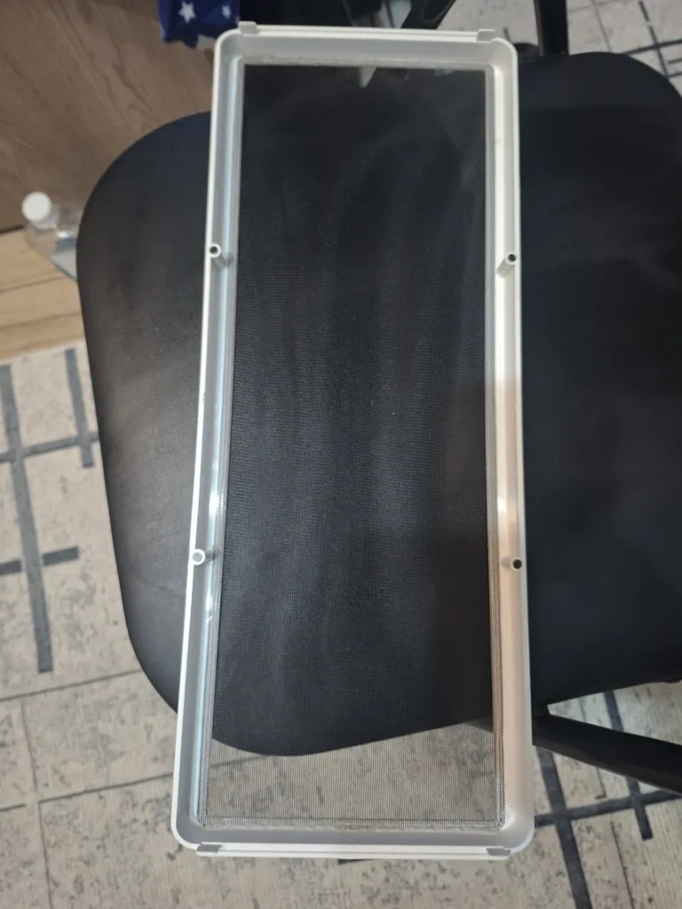 Case filter after cleaning