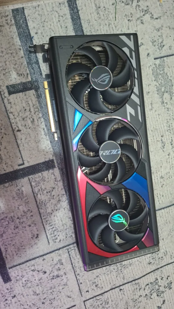 AMD Radeon graphics card used for diagnostic comparison