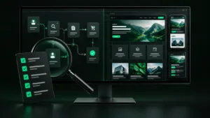 UX/UI Audit for websites – desktop and mobile analysis