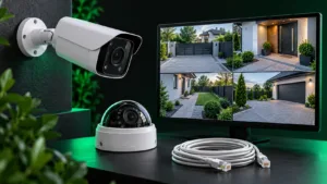 Video camera installation