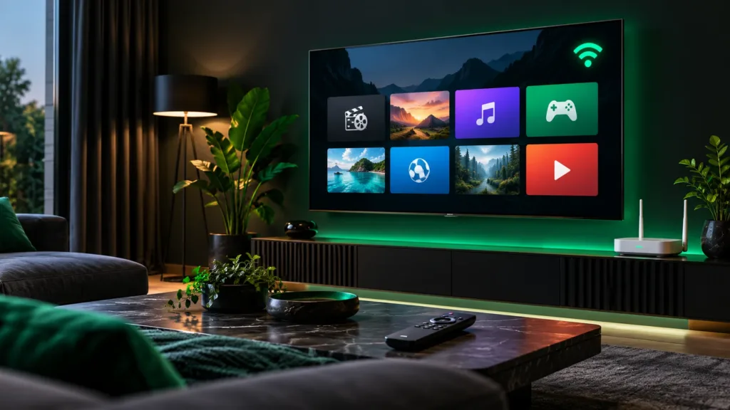 Smart TV setup